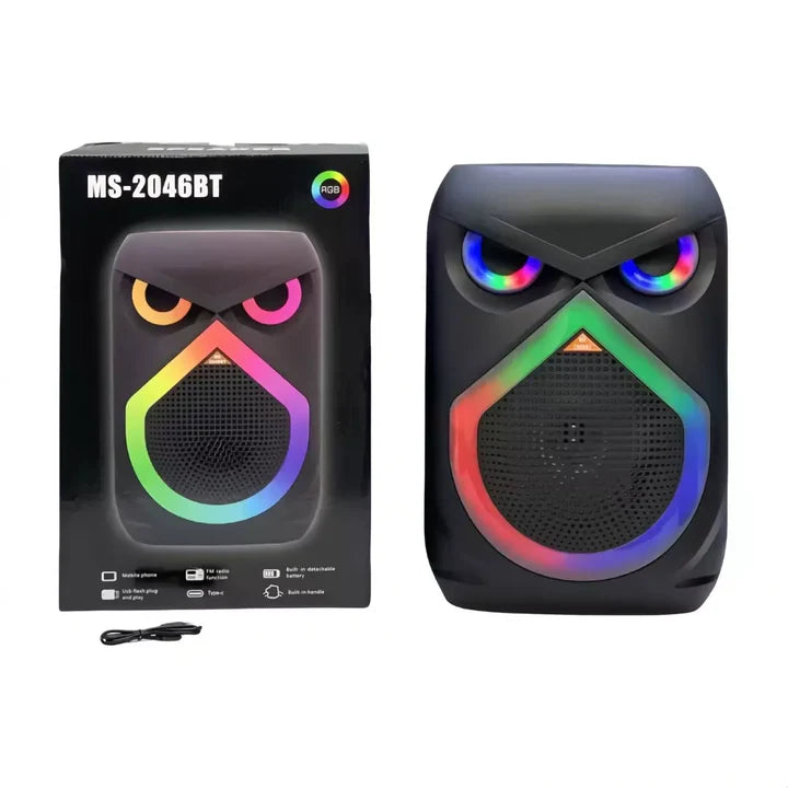 Parlante Bluetooth De 8" Con Retroiluminado MS-2046BT B2B