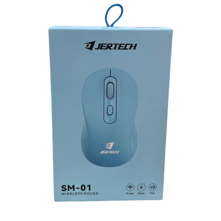 Mouse Inalámbrico 2.4 GHz Jertech SM-01