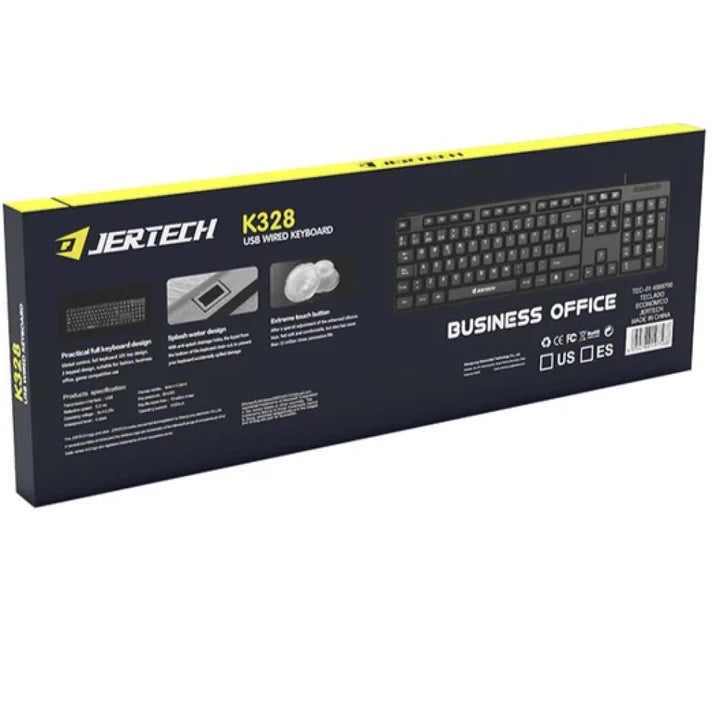 Teclado Alambrico Jertech K328