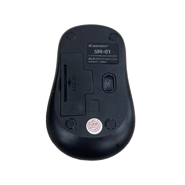 Mouse Inalámbrico 2.4 GHz Jertech SM-01