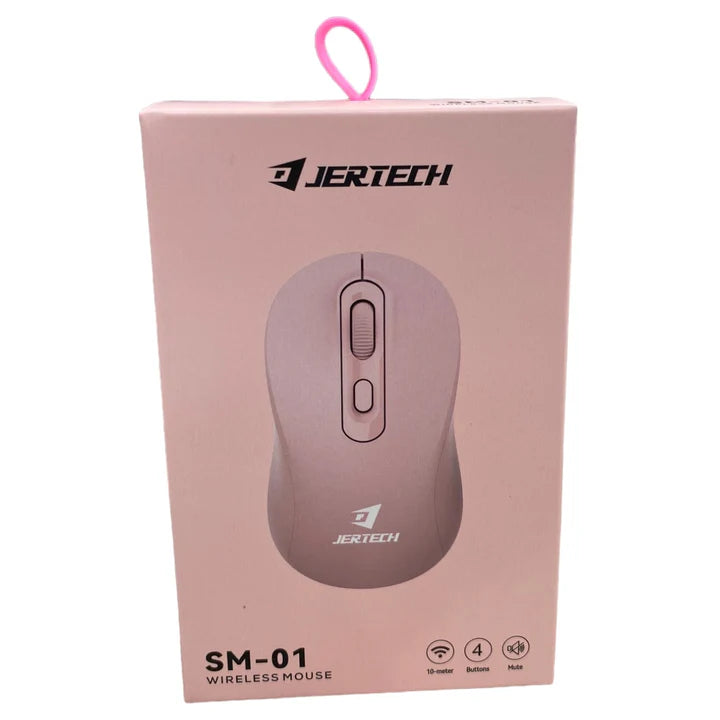 Mouse Inalámbrico 2.4 GHz Jertech SM-01