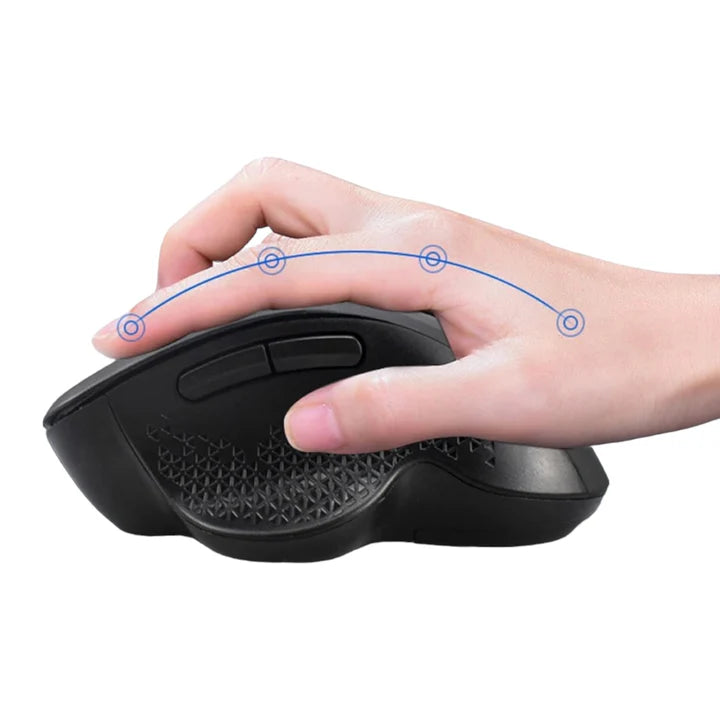 Mouse Inalámbrico Ergonómico Jertech W500
