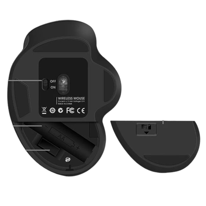 Mouse Inalámbrico Ergonómico Jertech W500